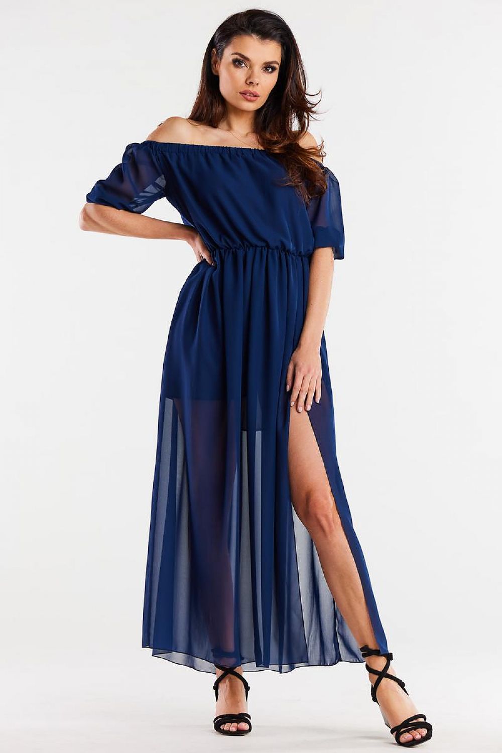Robe de jour model 196614 awama