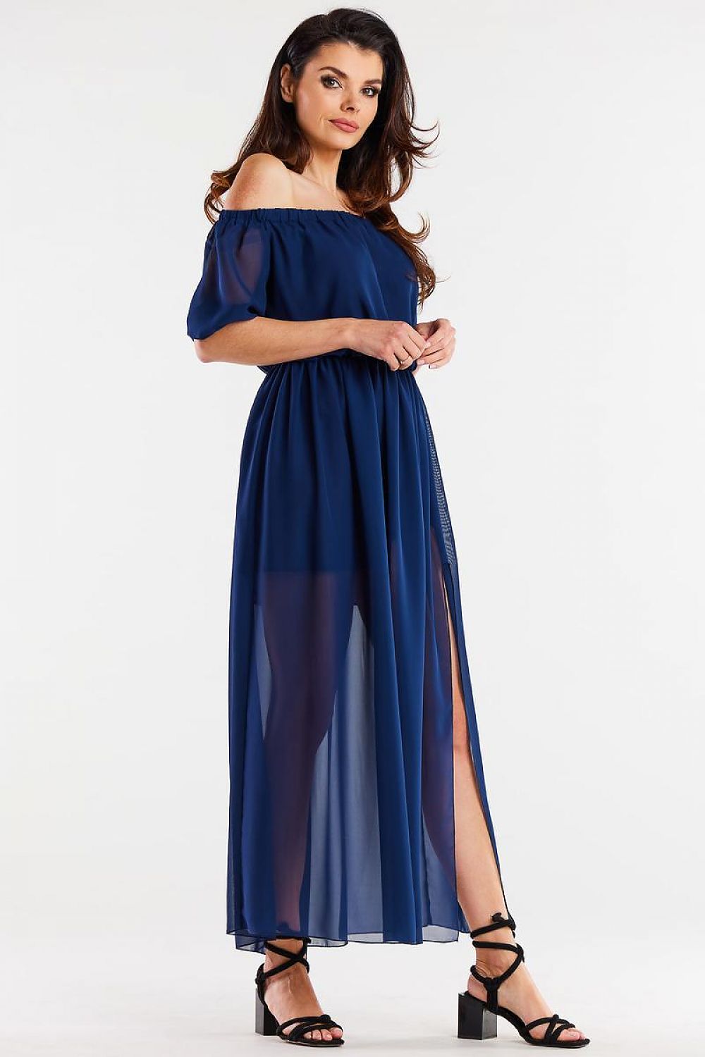 Robe de jour model 196614 awama