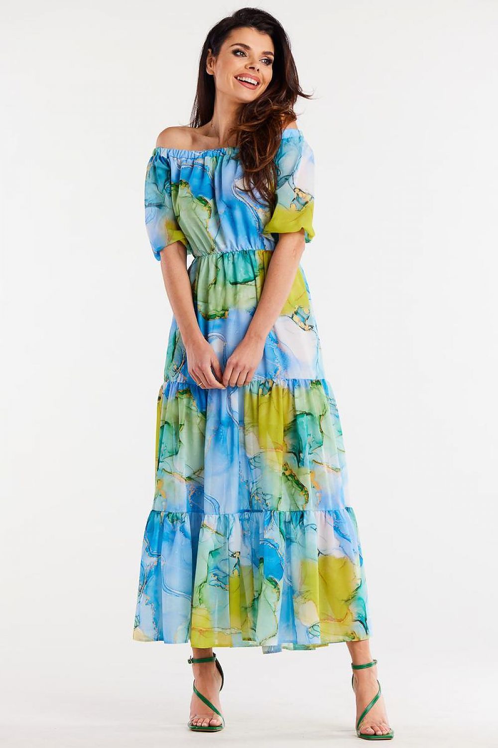 Robe de jour model 196716 awama