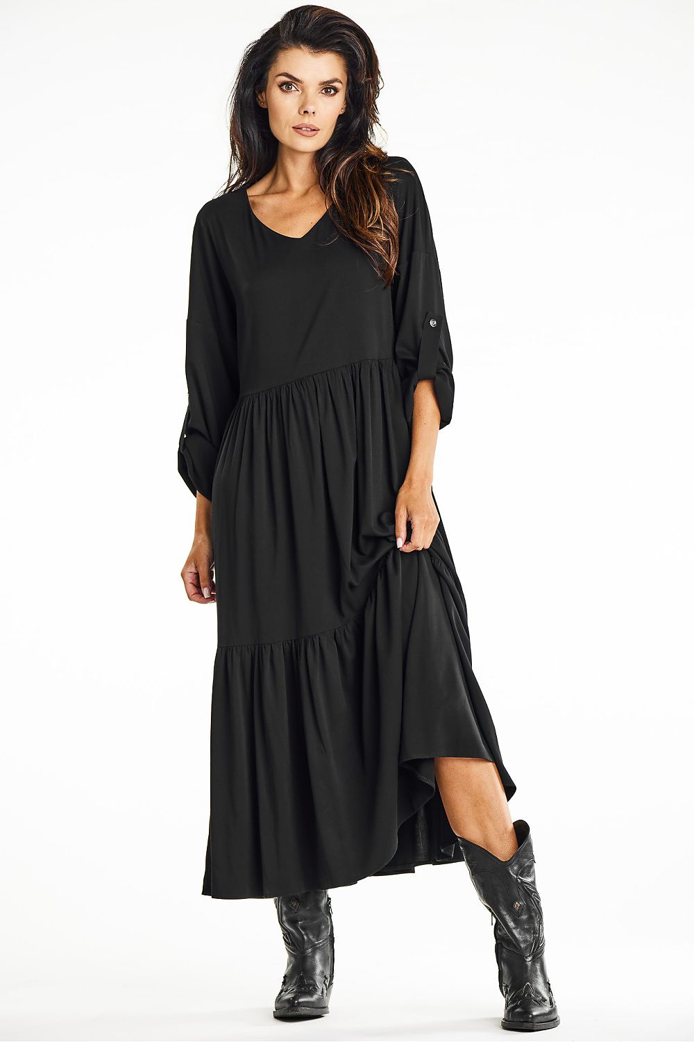 Robe de jour model 200586 awama
