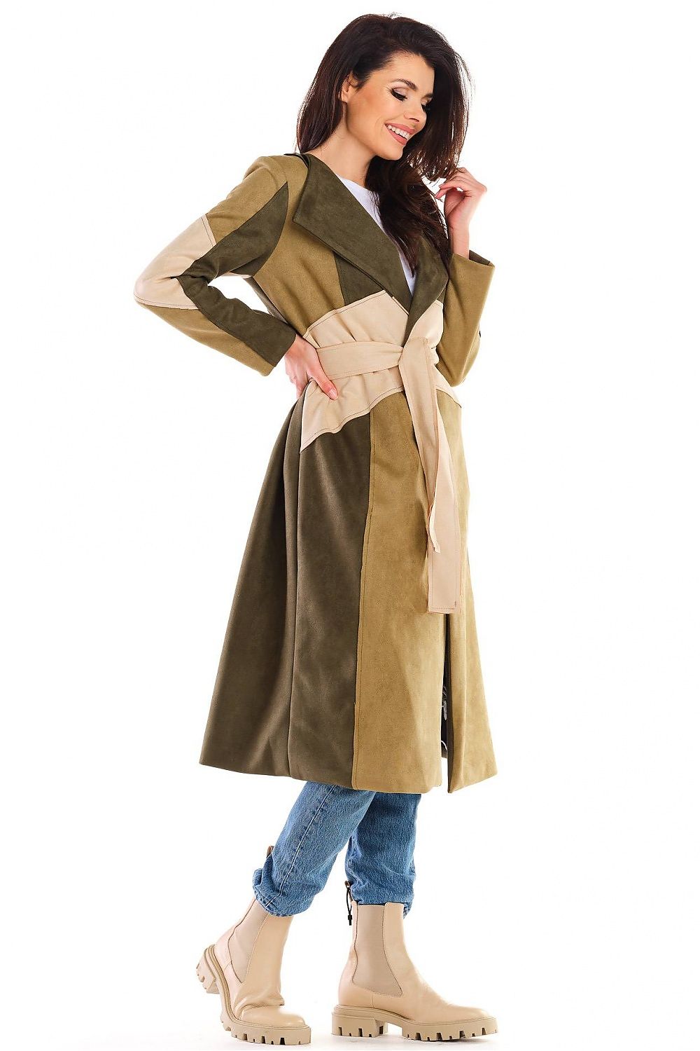 Manteau model 158797 awama
