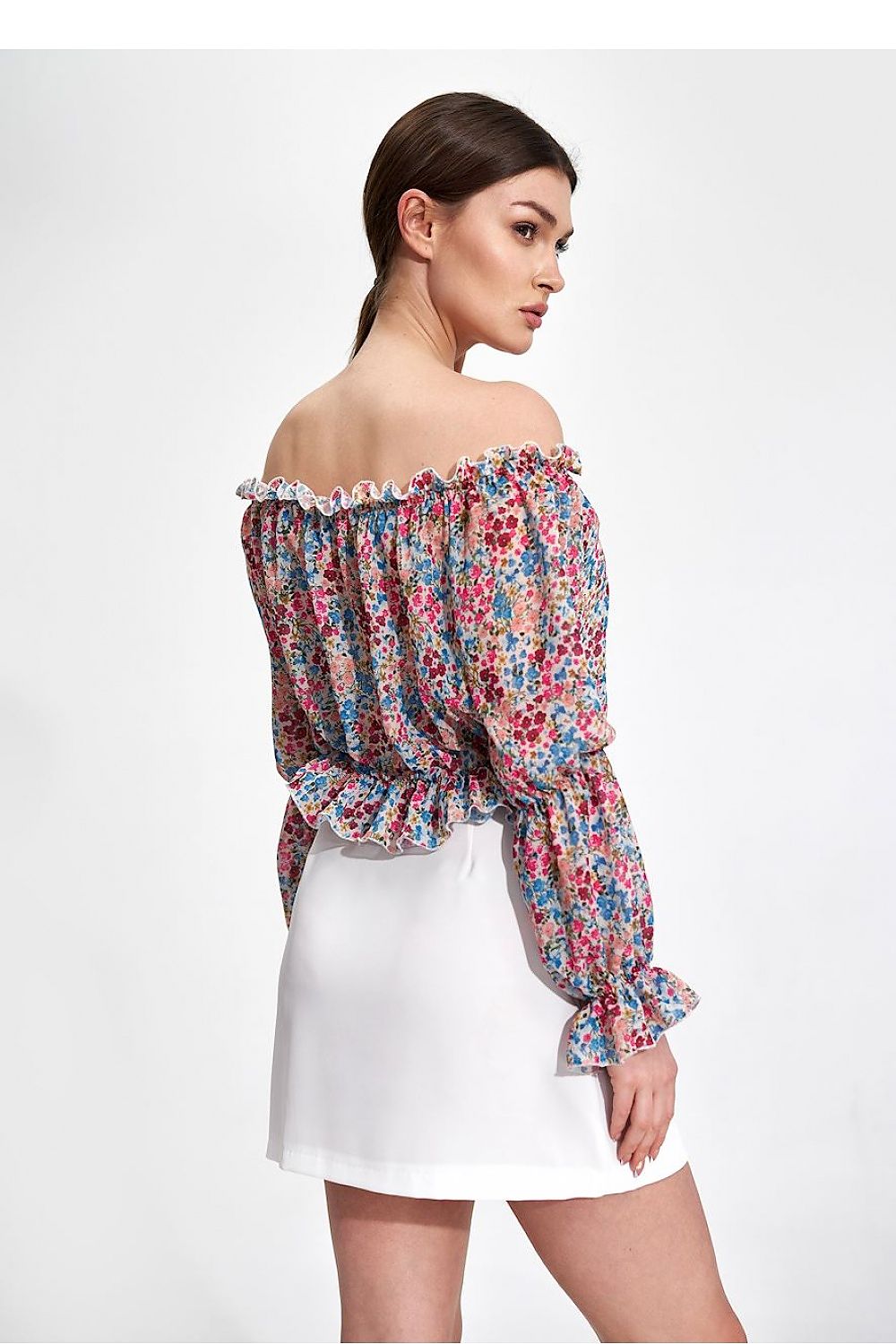 Jupe courte model 167221 Figl