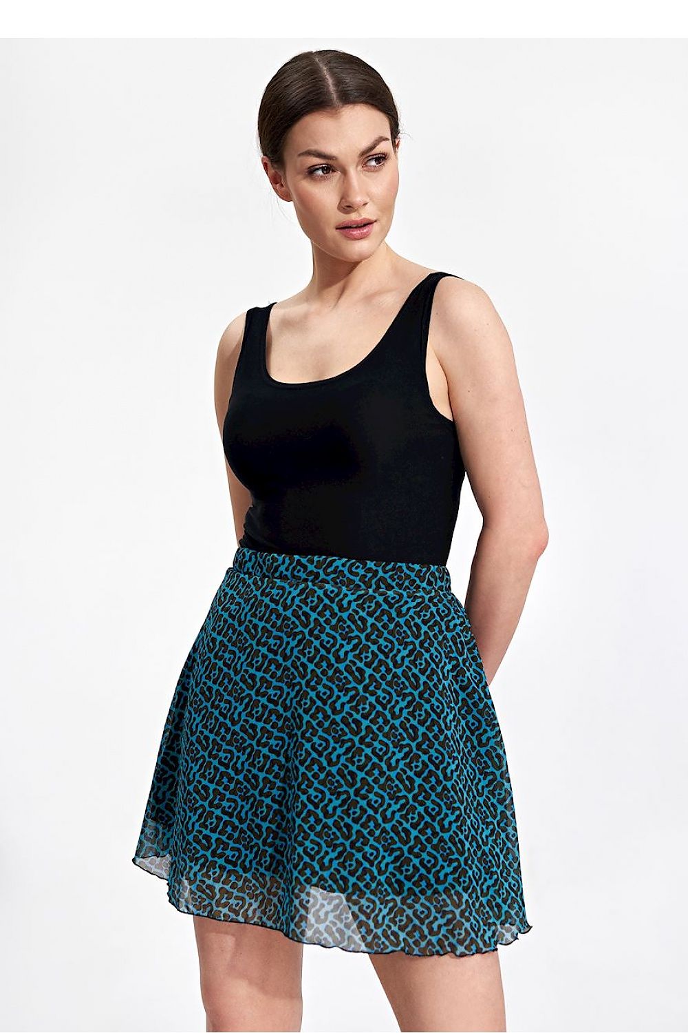 Jupe courte model 167806 Figl