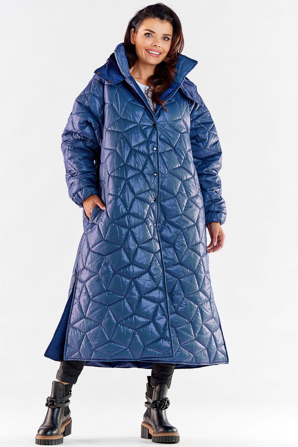 Manteau model 173888 awama