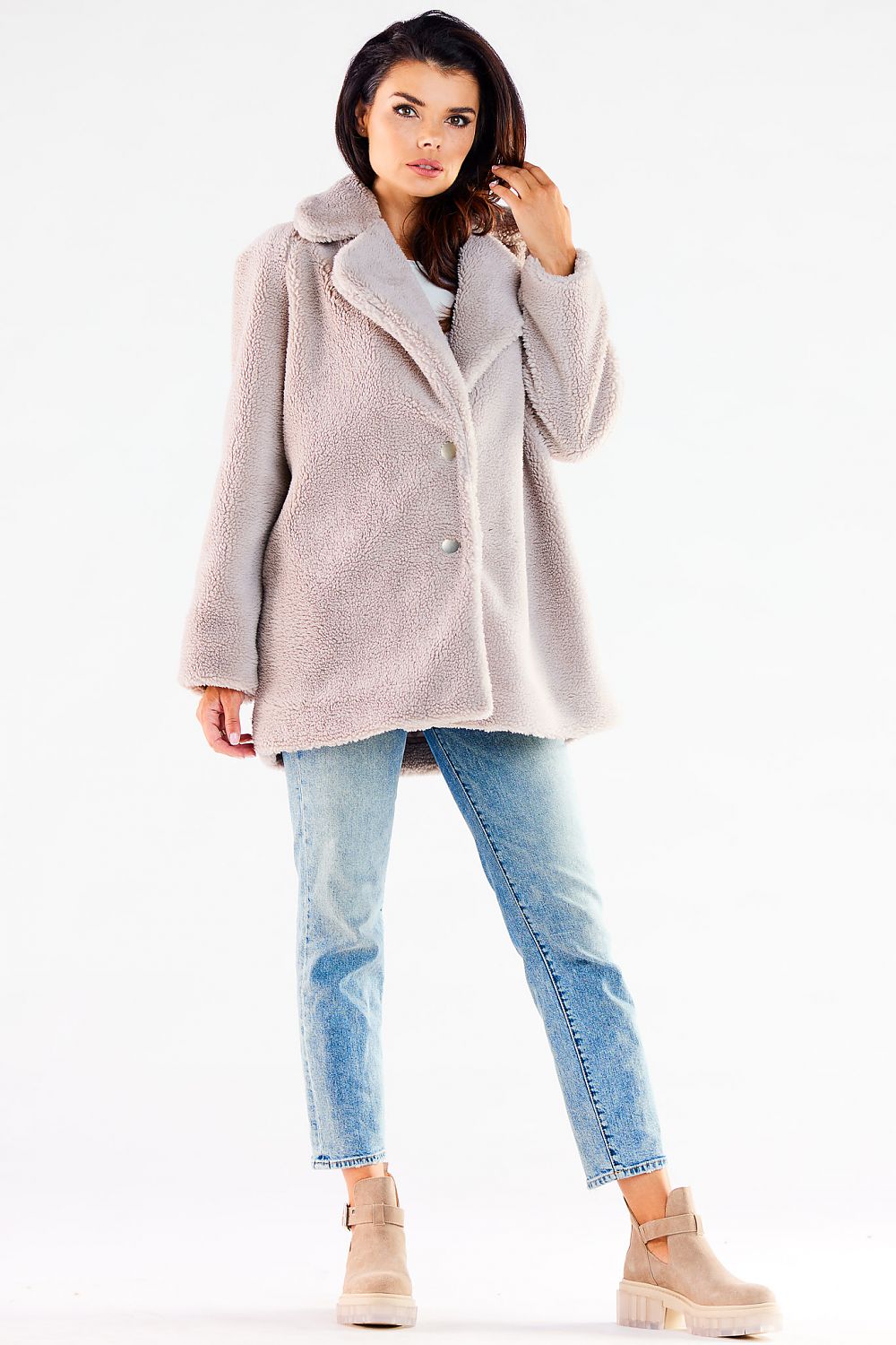 Manteau model 173897 awama