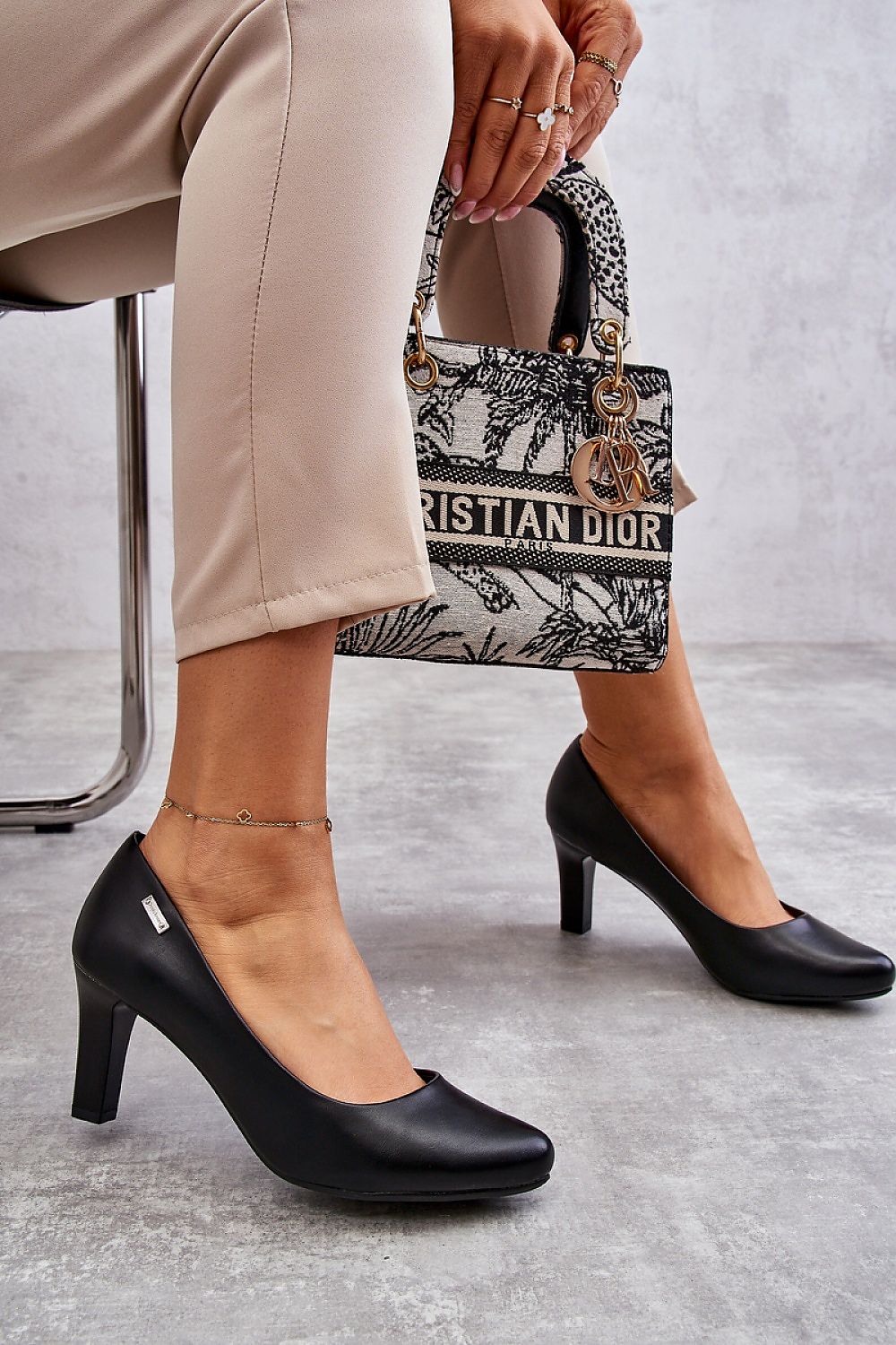 Escarpins talon large model 175260 Step in style