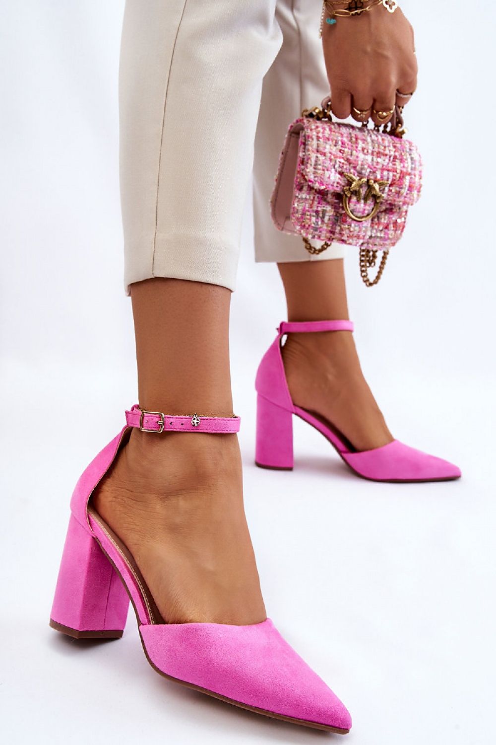 Escarpins talon large model 176239 Step in style