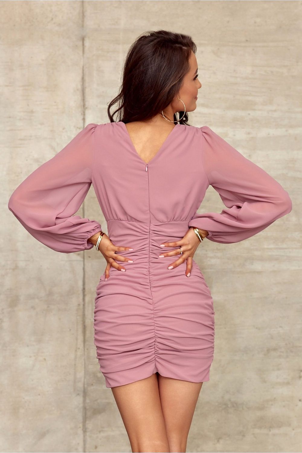 Robe courte model 186639 Roco Fashion
