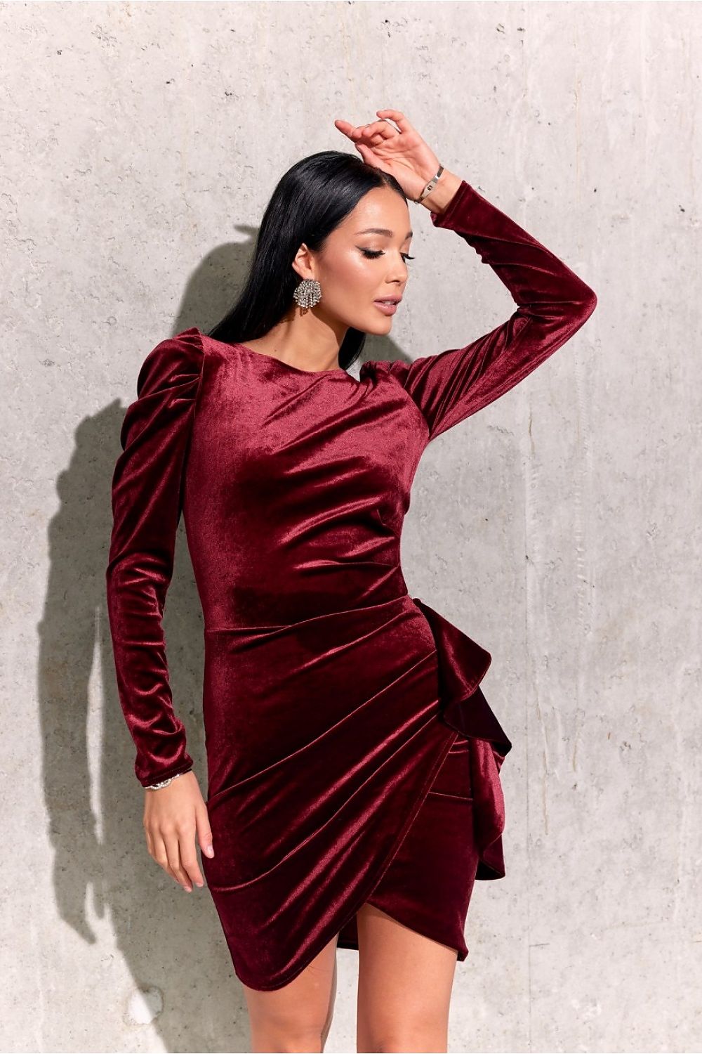 Robe courte model 186651 Roco Fashion