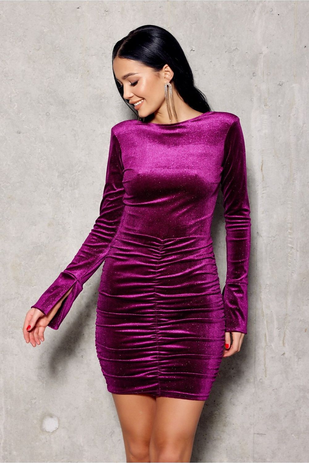 Robe courte model 186659 Roco Fashion