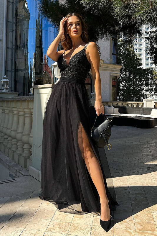  Robe longue model 188220 Bicotone 