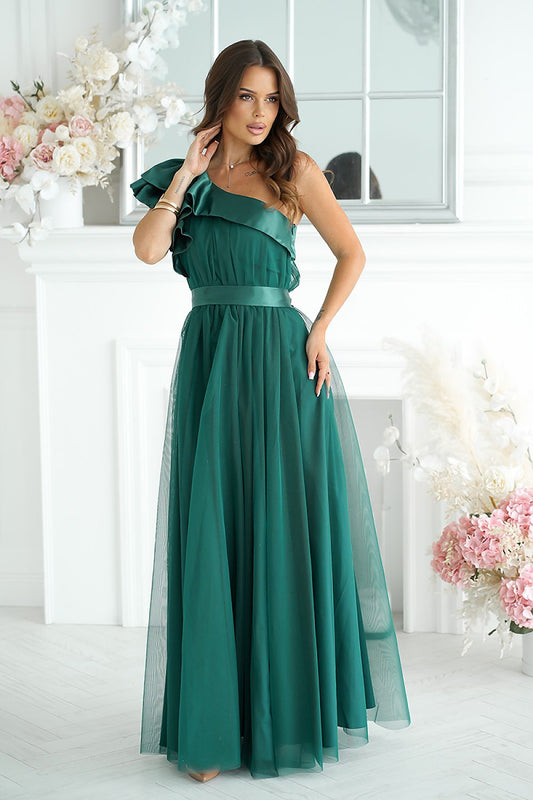  Robe longue model 200242 Bicotone 
