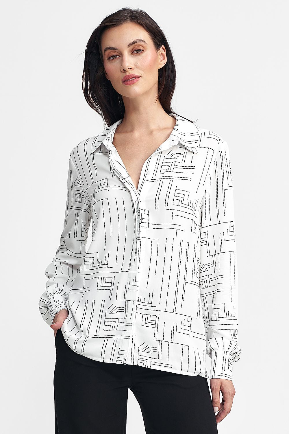  Chemise manche longue model 200386 Nife 