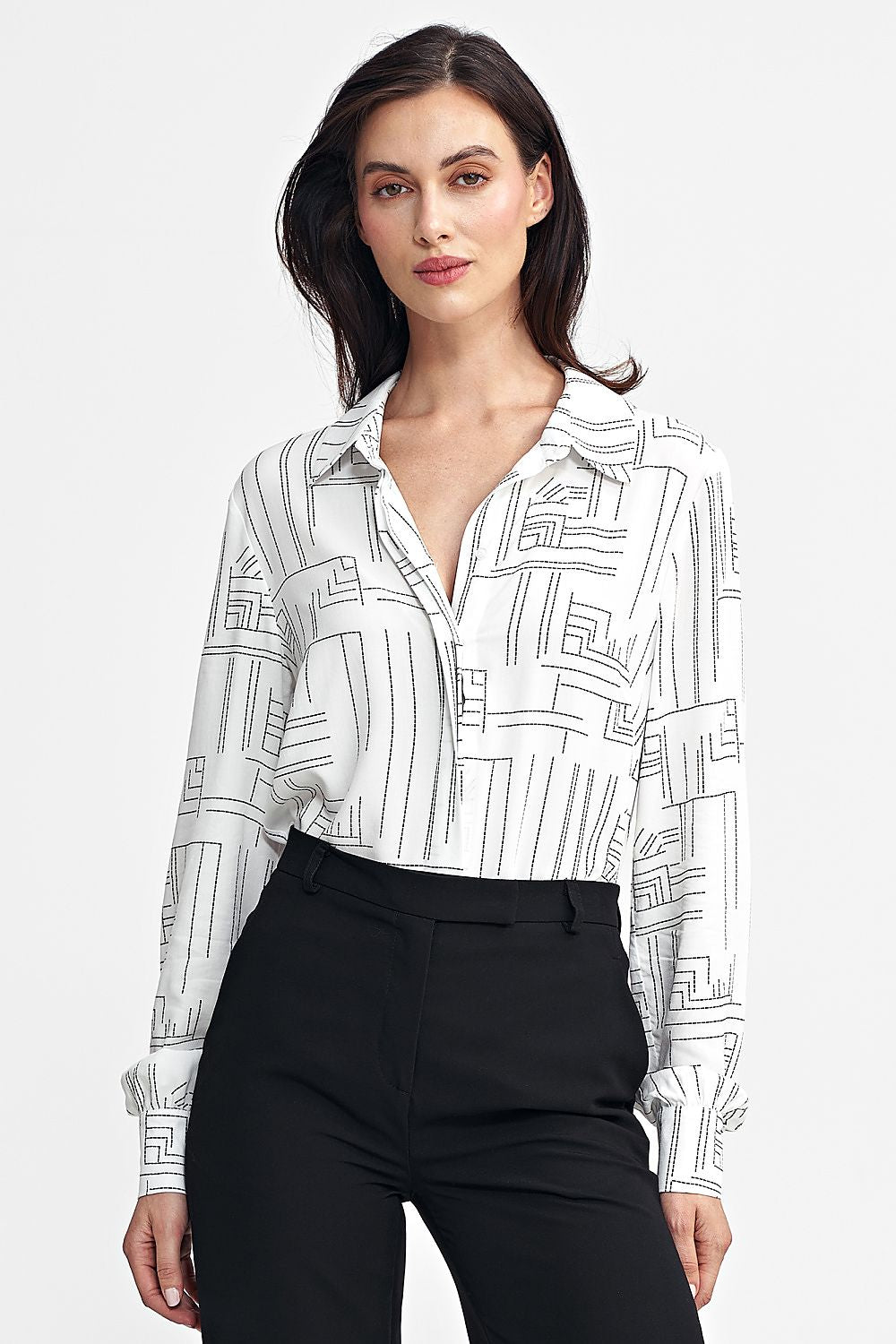  Chemise manche longue model 200386 Nife 