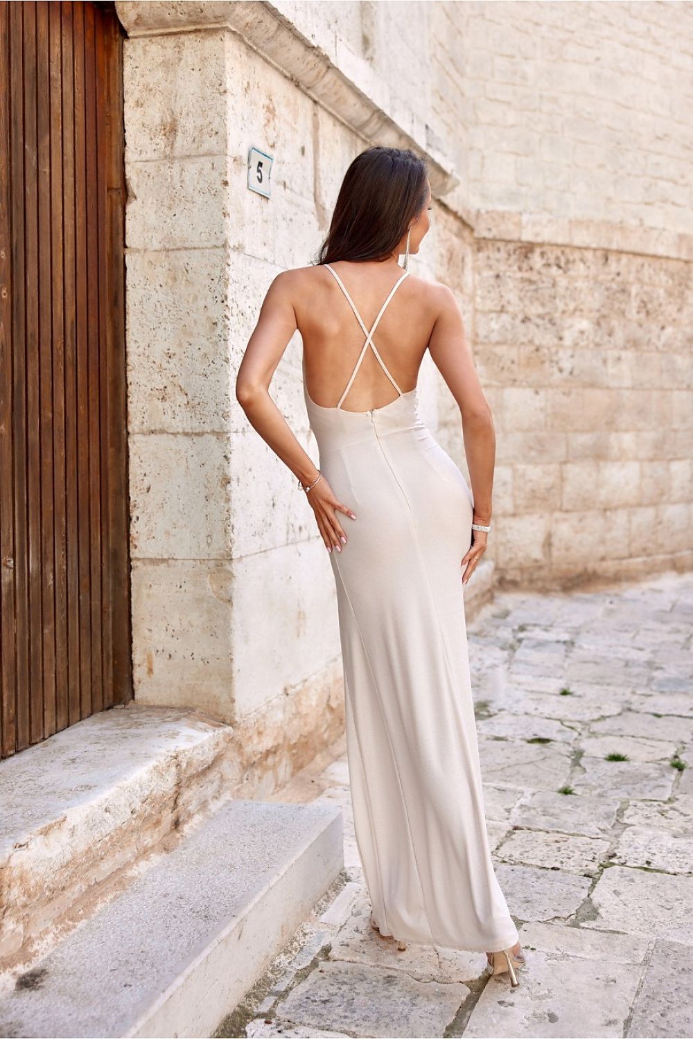  Robe longue model 203387 Roco Fashion 