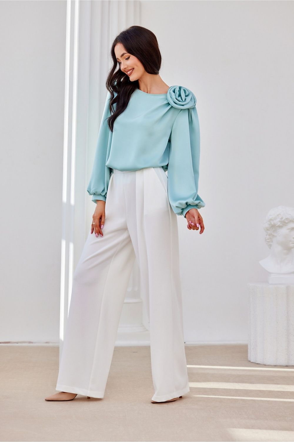  Pantalon femme model 206983 Roco Fashion 