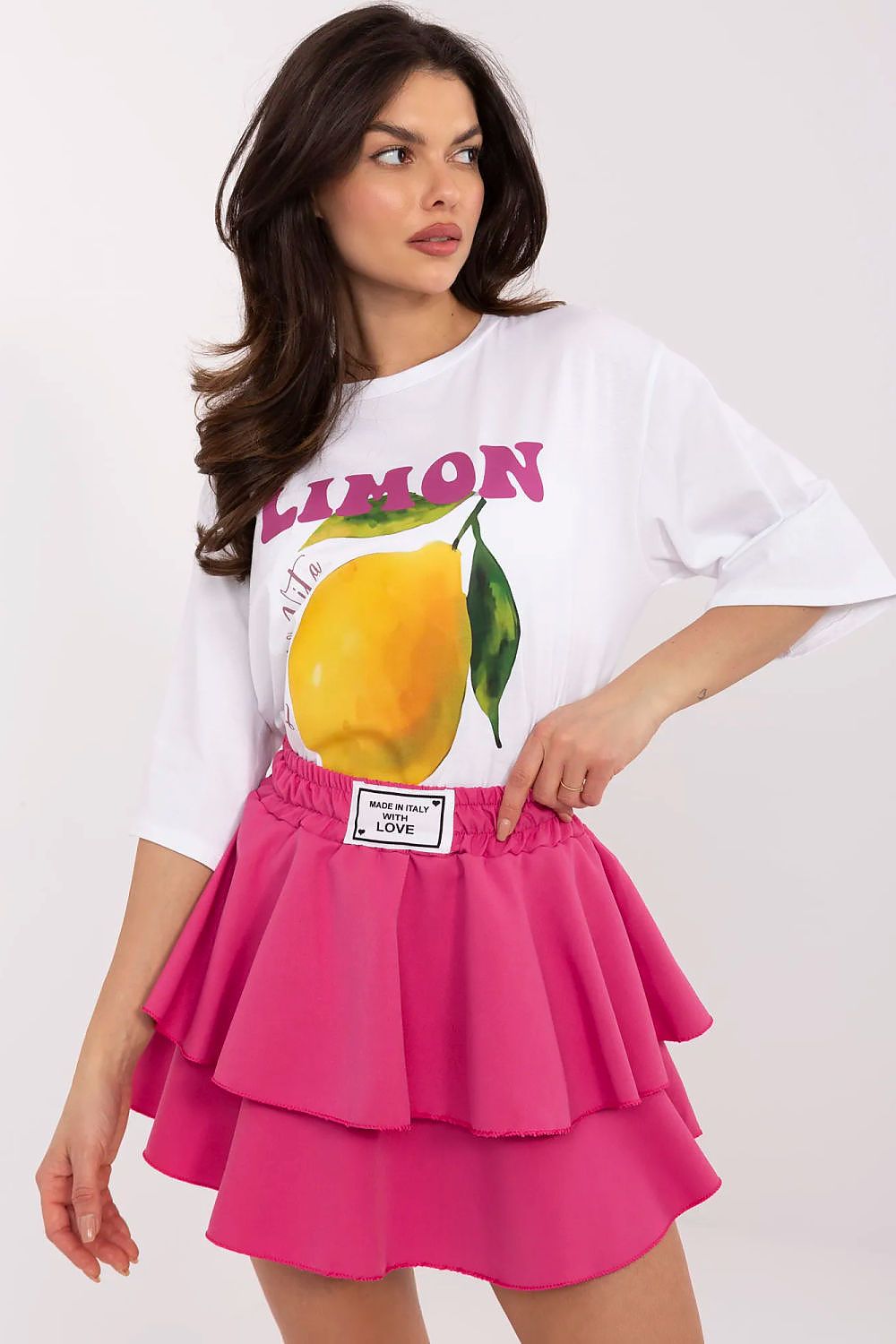  Jupe courte model 209211 Italy Moda 