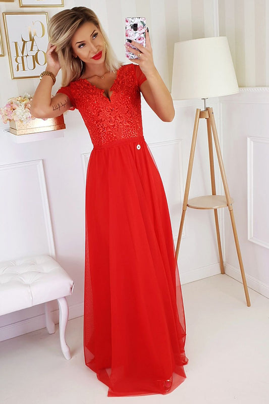  Robe longue model 151595 Bicotone 