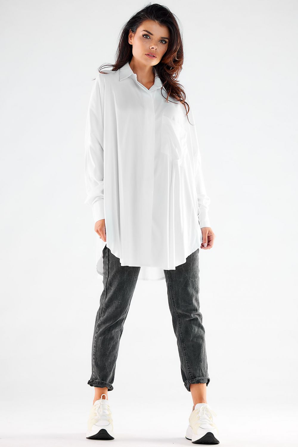  Chemise manche longue model 173909 awama 