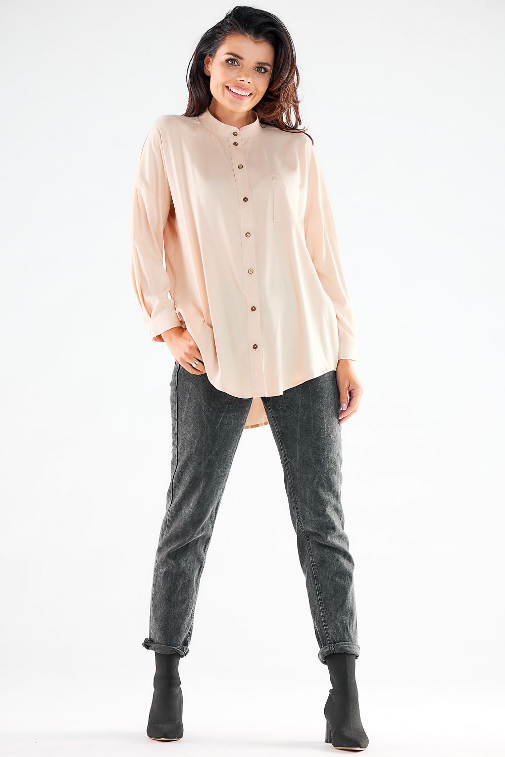  Chemise manche longue model 173924 awama 