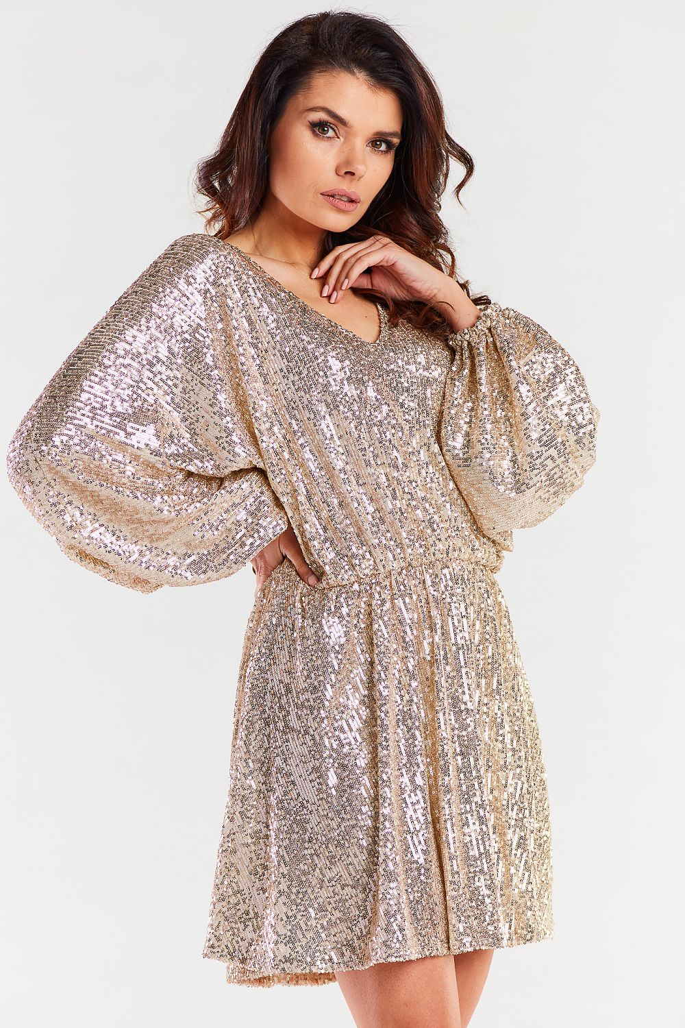  Robe de soirée model 174305 awama 