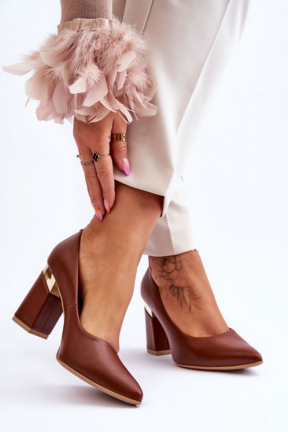  Escarpins talon large model 177683 Step in style 
